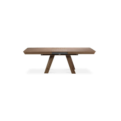 Sally ausziehbarer Esstisch aus Eichenfurnier und Eiche, 180-380 cm - ZEN ZONE Furniture