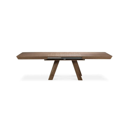 Sally ausziehbarer Esstisch aus Eichenfurnier und Eiche, 180-380 cm - ZEN ZONE Furniture