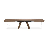 Sally ausziehbarer Esstisch aus Eichenfurnier und Eiche, 180-380 cm - ZEN ZONE Furniture