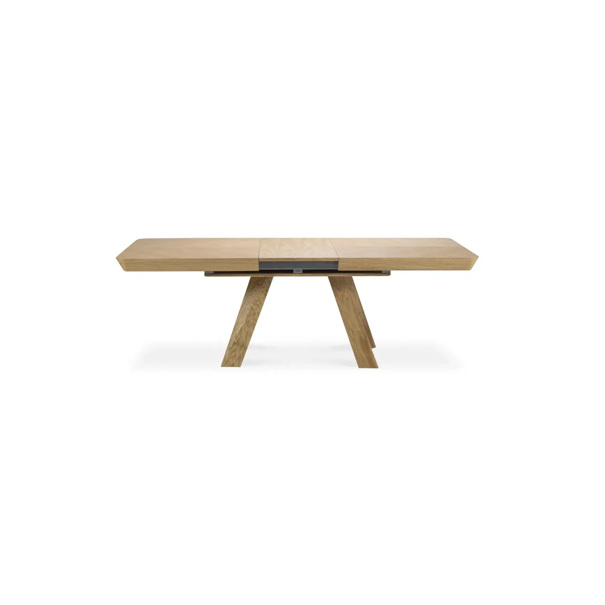 Sally ausziehbarer Esstisch aus Eichenfurnier und Eiche, 180-380 cm - ZEN ZONE Furniture