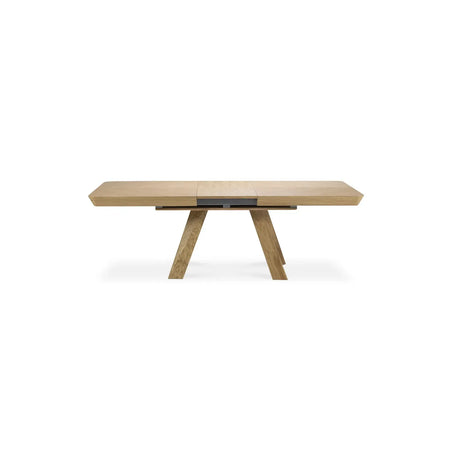 Sally ausziehbarer Esstisch aus Eichenfurnier und Eiche, 180-380 cm - ZEN ZONE Furniture
