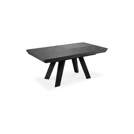 Sally ausziehbarer Esstisch aus Eichenfurnier und Eiche, 180-380 cm - ZEN ZONE Furniture