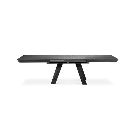 Sally ausziehbarer Esstisch aus Eichenfurnier und Eiche, 180-380 cm - ZEN ZONE Furniture