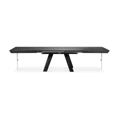 Sally ausziehbarer Esstisch aus Eichenfurnier und Eiche, 180-380 cm - ZEN ZONE Furniture