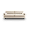 Scott 3-Sitzer Sofa, umwandelbar mit Schlaffunktion, mit Bezug aus Samt oder Strukturstoff, 212x97 cm – Bild 1