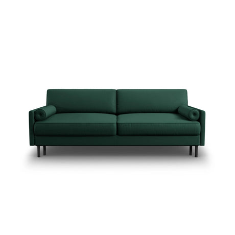 Scott 3-Sitzer Sofa, umwandelbar mit Schlaffunktion, mit Bezug aus Strukturierter Stoff (Meg359) in Grün, 212x97 cm – Bild 1