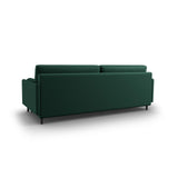 Scott 3-Sitzer Sofa, umwandelbar mit Schlaffunktion, mit Bezug aus Strukturierter Stoff (Meg359) in Grün, 212x97 cm – Bild 7