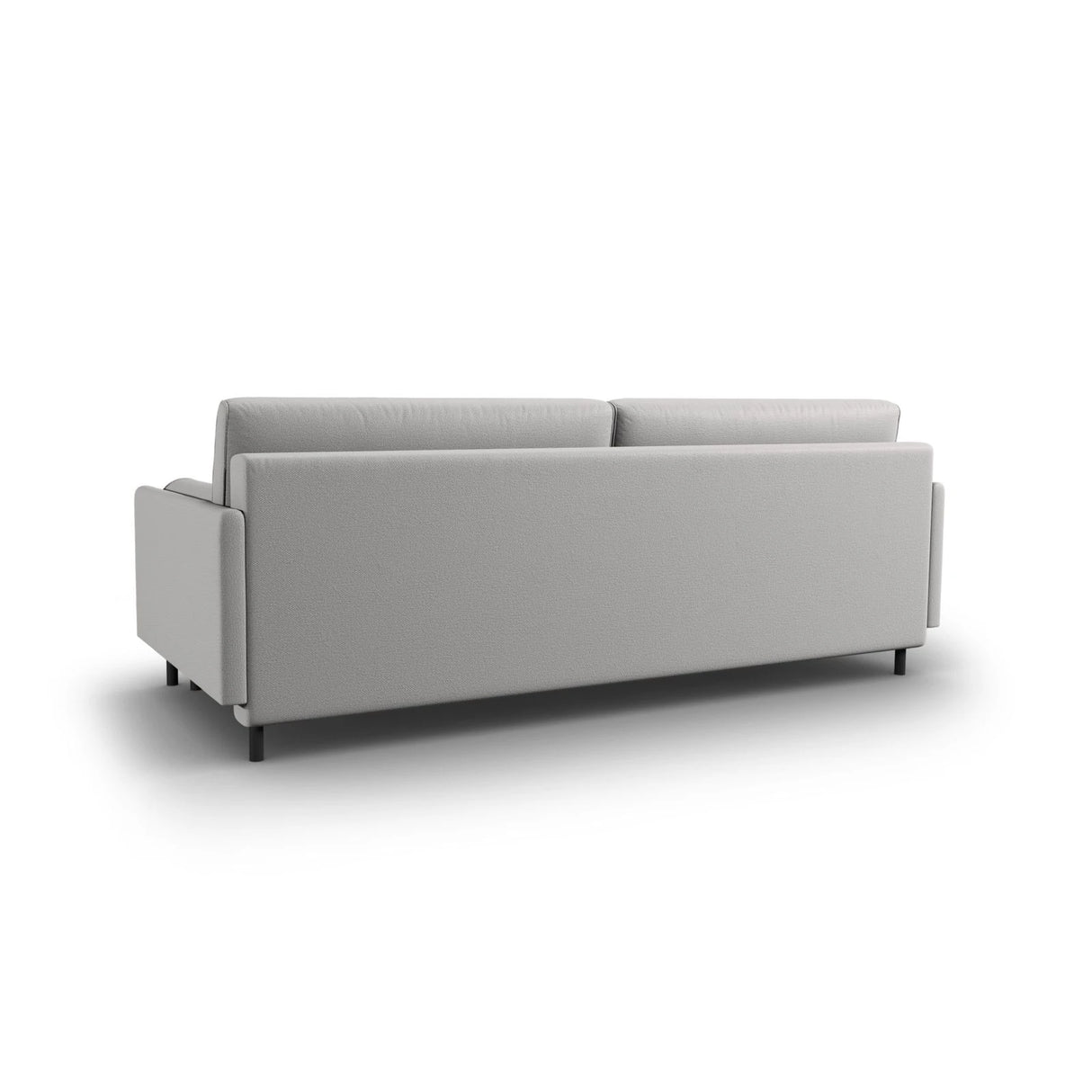 Scott 3-Sitzer Sofa, umwandelbar mit Schlaffunktion, mit Bezug aus Strukturierter Stoff (Meg363) in Hellgrau, 212x97 cm – Bild 7
