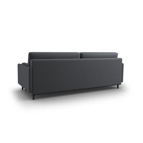 Scott 3-Sitzer Sofa, umwandelbar mit Schlaffunktion, mit Bezug aus Strukturierter Stoff (Meg367) in Dunkelgrau, 212x97 cm – Bild 7