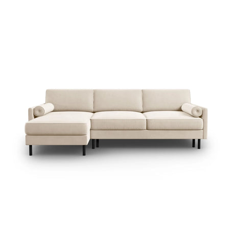 Scott 4-Sitzer Sofa, Linke Seite, umwandelbar mit Schlaffunktion, mit Bezug aus Samt oder Strukturstoff, 212x142 cm – Bild 1