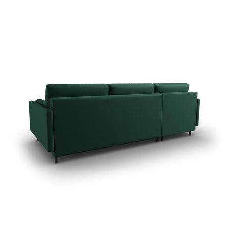 Scott 4-Sitzer Sofa, Linke Seite, umwandelbar mit Schlaffunktion, mit Bezug aus Strukturierter Stoff (Meg359) in Grün, 212x142 cm – Bild 8