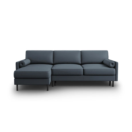 Scott 4-Sitzer Sofa, Linke Seite, umwandelbar mit Schlaffunktion, mit Bezug aus Strukturierter Stoff (Meg361) in Blau, 212x142 cm – Bild 1