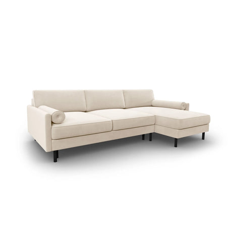 Scott 4-Sitzer Sofa, Rechte Seite, umwandelbar mit Schlaffunktion, mit Bezug aus Samt oder Strukturstoff, 212x142 cm – Bild 4