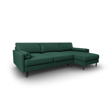 Scott 4-Sitzer Sofa, Rechte Seite, umwandelbar mit Schlaffunktion, mit Bezug aus Strukturierter Stoff (Meg359) in Grün, 212x142 cm – Bild 4