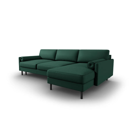 Scott 4-Sitzer Sofa, Rechte Seite, umwandelbar mit Schlaffunktion, mit Bezug aus Strukturierter Stoff (Meg359) in Grün, 212x142 cm – Bild 5