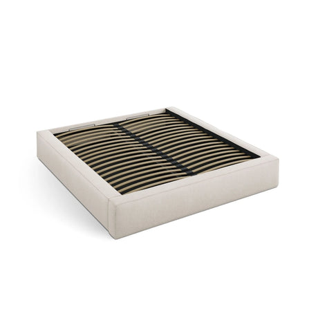 Simon Bett mit Stauraum in Boucle (LEG2) in Leichtes Beige, 180x200 cm – Bild 6