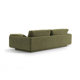 Torino 3-Sitzer Sofa aus Samt (CasFor) in Light Green, 220x103 cm – Bild 4