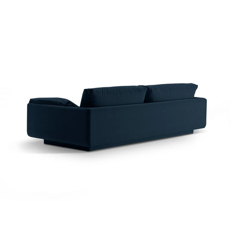 Torino 3-Sitzer Sofa aus Strukturierter Stoff (Win77) in Marineblau, 220x103 cm – Bild 4