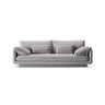Torino 3-Sitzer Sofa aus Strukturierter Stoff (Win84) in Hellgrau, 220x103 cm – Bild 1