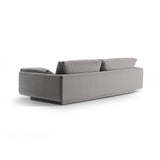 Torino 3-Sitzer Sofa aus Strukturierter Stoff (Win84) in Hellgrau, 220x103 cm – Bild 4