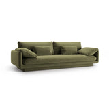 Torino 4-Sitzer Sofa aus Samt (CasFor) in Light Green, 250x103 cm – Bild 3