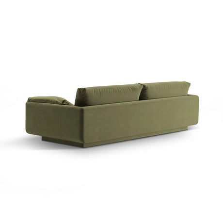 Torino 4-Sitzer Sofa aus Samt (CasFor) in Light Green, 250x103 cm – Bild 4