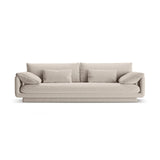 Torino 4-Sitzer Sofa aus Strukturierter Stoff (Win05) in Leichtes Beige, 250x103 cm – Bild 1