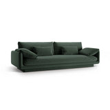 Torino 4-Sitzer Sofa aus Strukturierter Stoff (Win75) in Moss Green, 250x103 cm – Bild 3