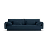 Torino 4-Sitzer Sofa aus Strukturierter Stoff (Win77) in Marineblau, 250x103 cm – Bild 1