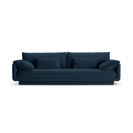 Torino 4-Sitzer Sofa aus Strukturierter Stoff (Win77) in Marineblau, 250x103 cm – Bild 1