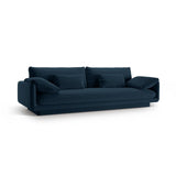 Torino 4-Sitzer Sofa aus Strukturierter Stoff (Win77) in Marineblau, 250x103 cm – Bild 3