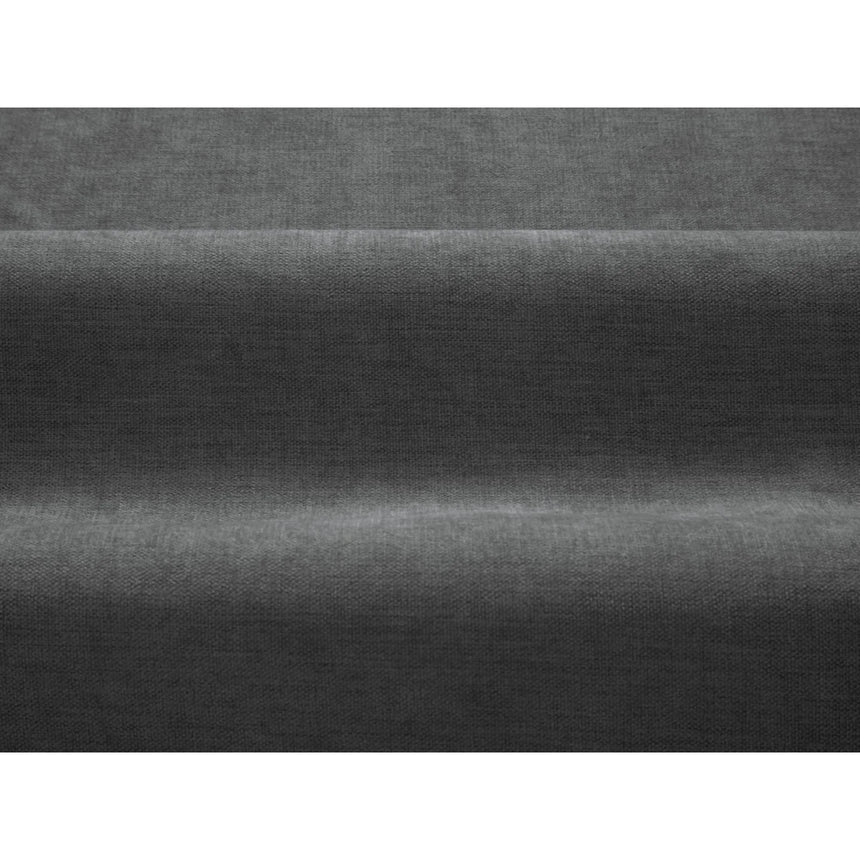 Torino Ecksofa, Linke Seite, aus Strukturierter Stoff (Win89) in Dunkelgrau, 250x170 cm – Bild 6