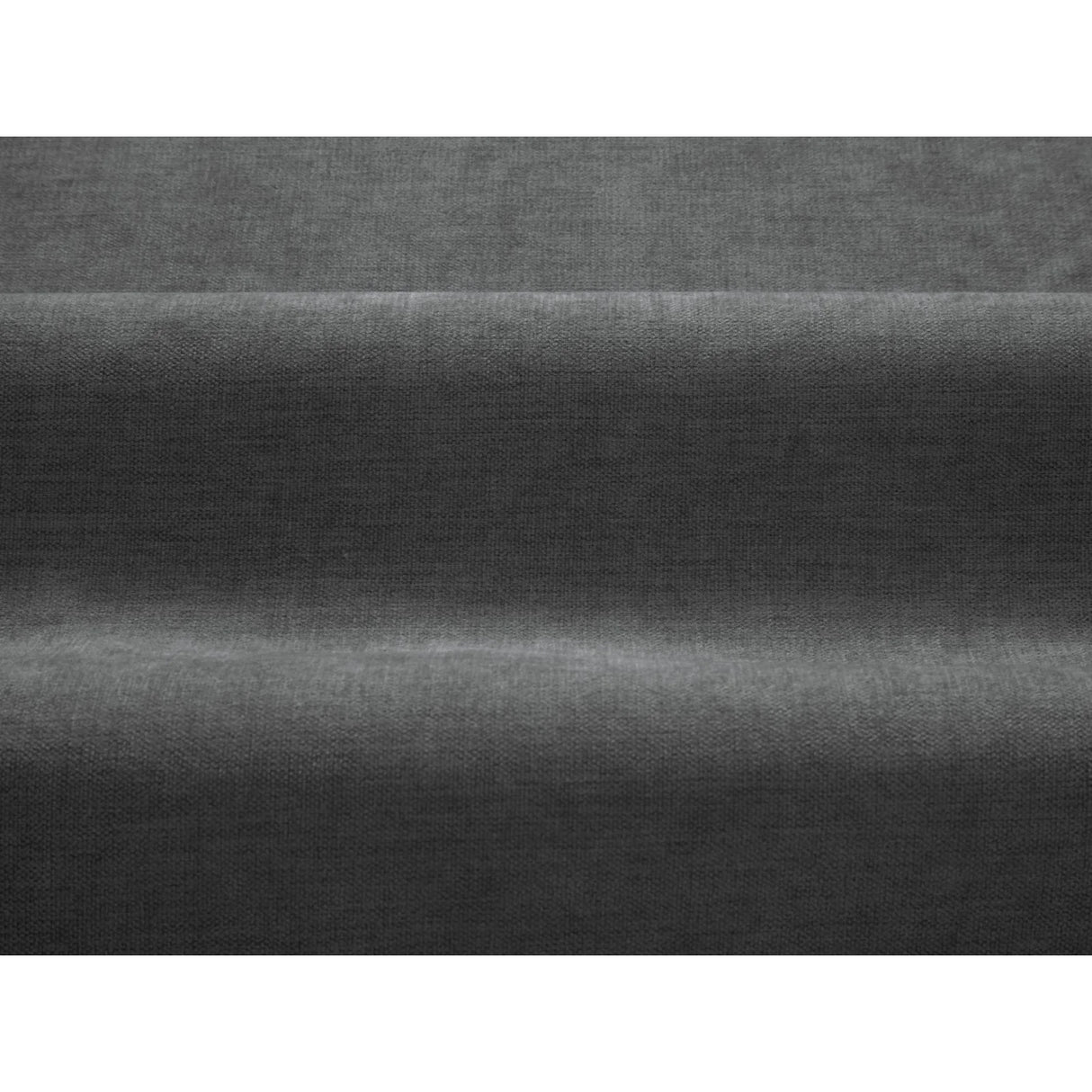 Torino Ecksofa, Rechte Seite, aus Strukturierter Stoff (Win89) in Dunkelgrau, 250x170 cm – Bild 6