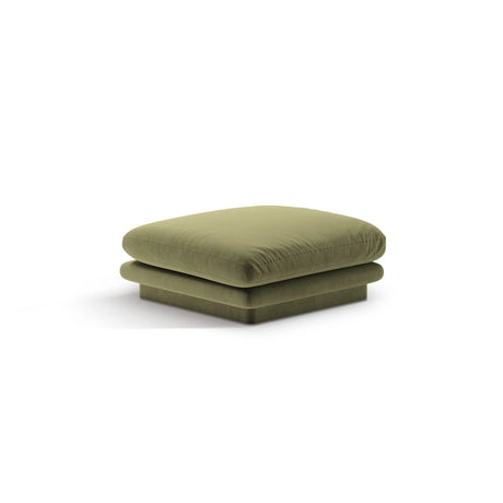 Torino Pouf aus Samt (CasFor) in Light Green, 80x80 cm – Bild 3
