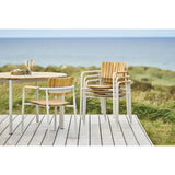 mindo 119 - Outdoor Stuhl mit Armlehnen aus Teakholz und Aluminium - ZEN ZONE Furniture