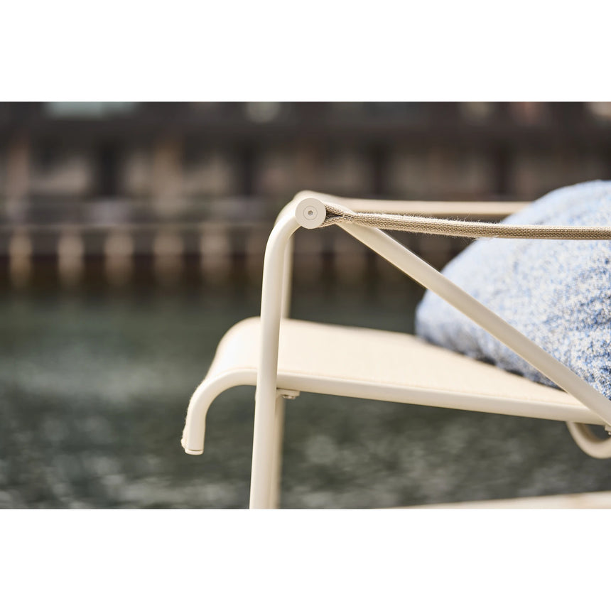 mindo 105 - Loungesessel aus Batyline-Stoff und Aluminium - ZEN ZONE Furniture