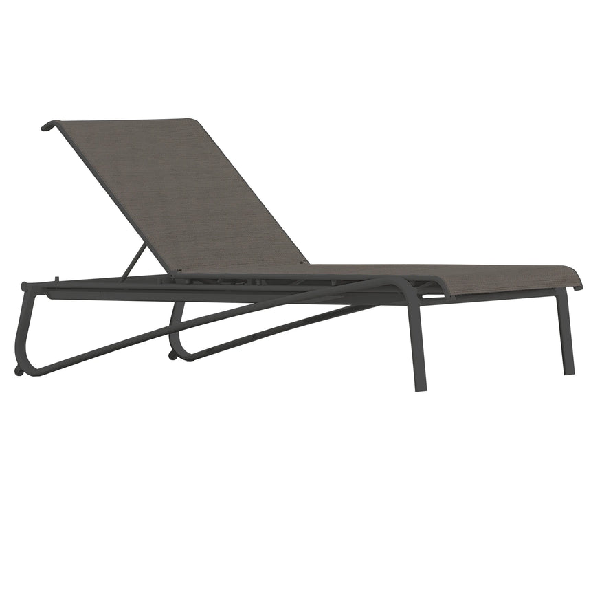 mindo 105 - Sonnenliege aus Aluminium, Batyline-Stoff - ZEN ZONE Furniture