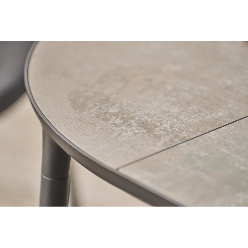 mindo 114 - Gartentisch aus Aluminium und Keramikplatte 215x95cm - ZEN ZONE Furniture