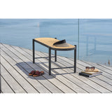 mindo 117 - Outdoor Sitzbank mit Schale aus Teak und Aluminium 180 cm - ZEN ZONE Furniture