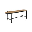 mindo 117 - Outdoor Sitzbank aus Teak und Aluminium 140 cm - ZEN ZONE Furniture