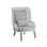 mindo 118 - High back Loungesessel aus Acrylstoff und Teak - ZEN ZONE Furniture