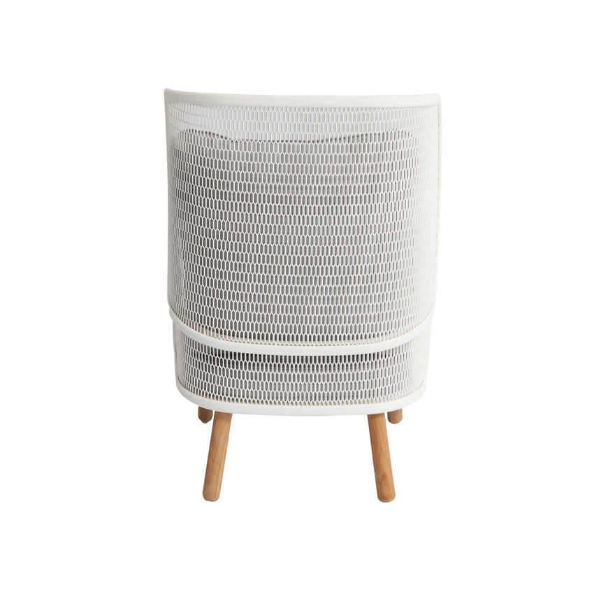 mindo 118 - High back Loungesessel aus Acrylstoff und Teak - ZEN ZONE Furniture