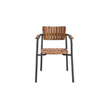 mindo 119 - Outdoor Stuhl mit Armlehnen aus Teakholz und Aluminium - ZEN ZONE Furniture