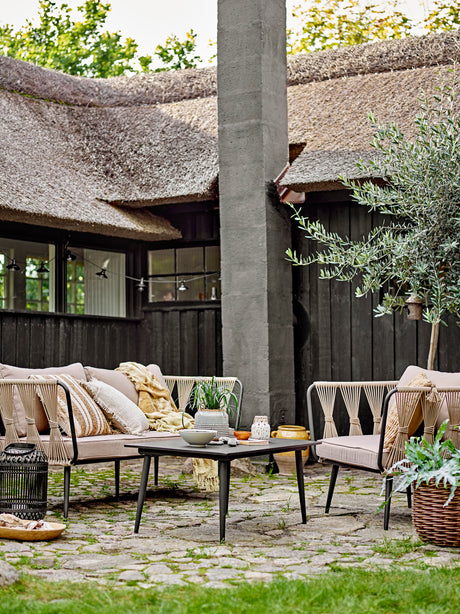 Pavone Couchtisch, Schwarz, Fibercement - ZEN ZONE Furniture