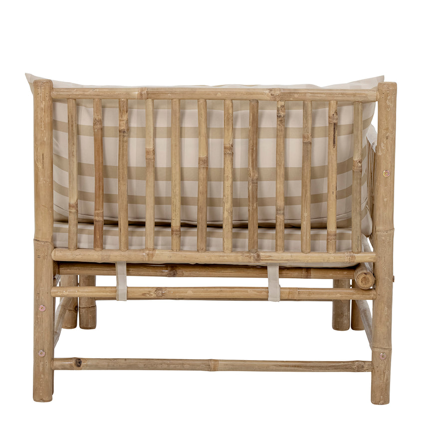 Korfu Modul-Sofa linke Ecke, Natur, Bambus - ZEN ZONE Furniture