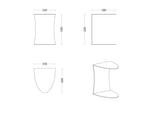 MONTU Beistelltisch - ZEN ZONE Furniture