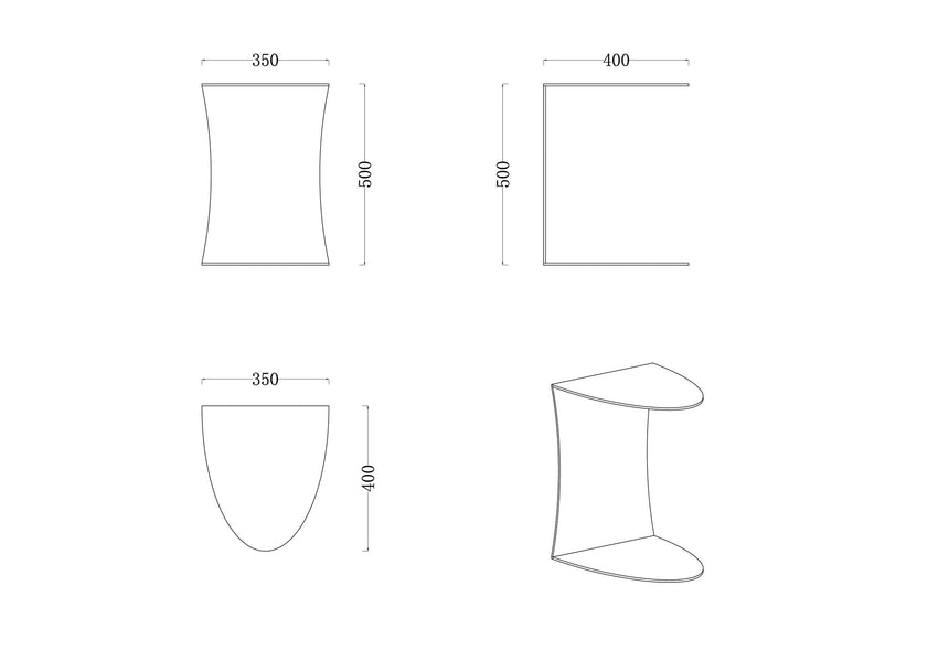 MONTU Beistelltisch - ZEN ZONE Furniture