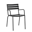Monsi Gartenstuhl, Schwarz, Verzinktes Metall - ZEN ZONE Furniture