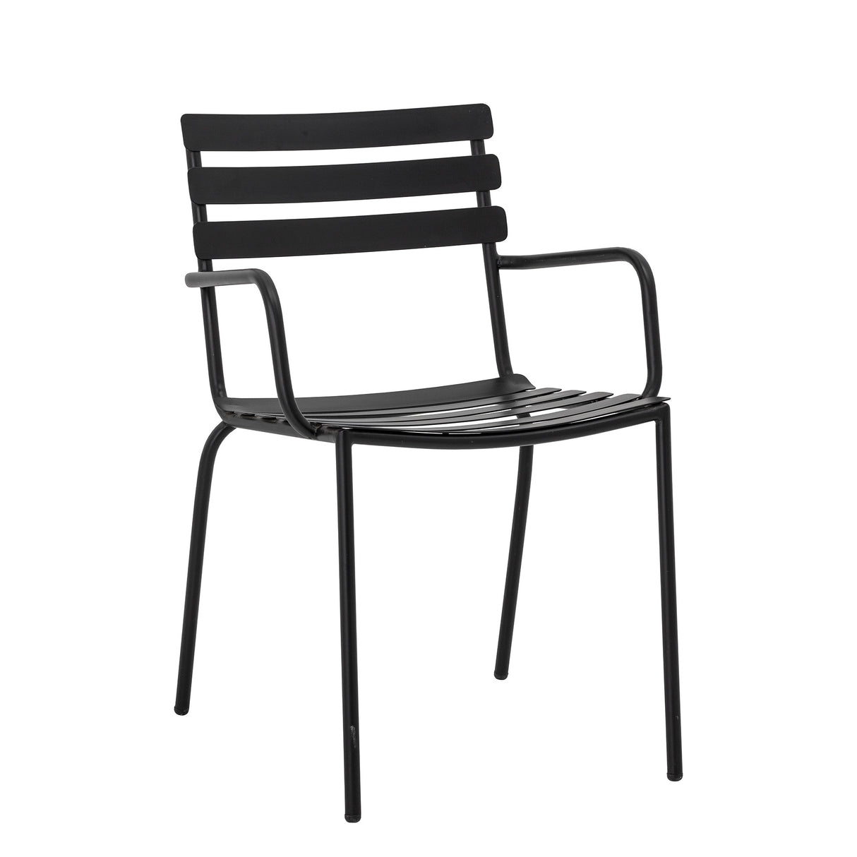 Monsi Gartenstuhl, Schwarz, Verzinktes Metall - ZEN ZONE Furniture
