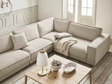 Table basse gracieuse en chêne massif 90 x 90 x H32 cm